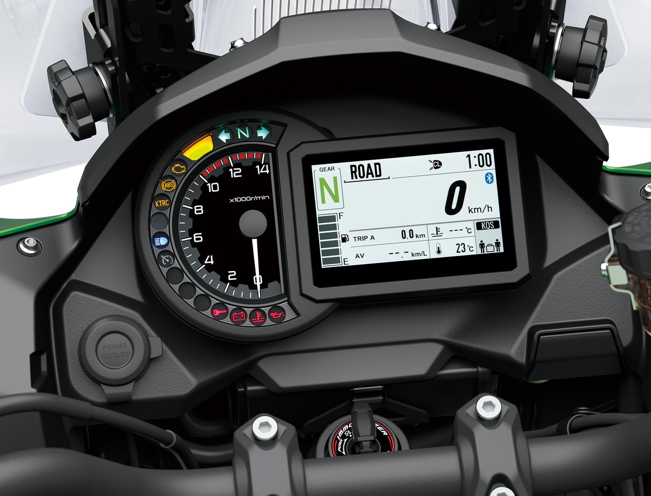 Integrated Riding Modes (SE): Sport, Road, Rain, Rider (manual)