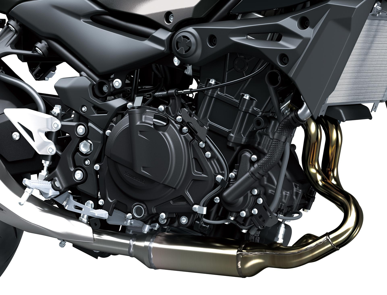 Powerful, Rider-Friendly 451 cm3 Parallel-Twin Engine