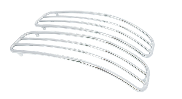 Saddlebag Top Trim, Chrome