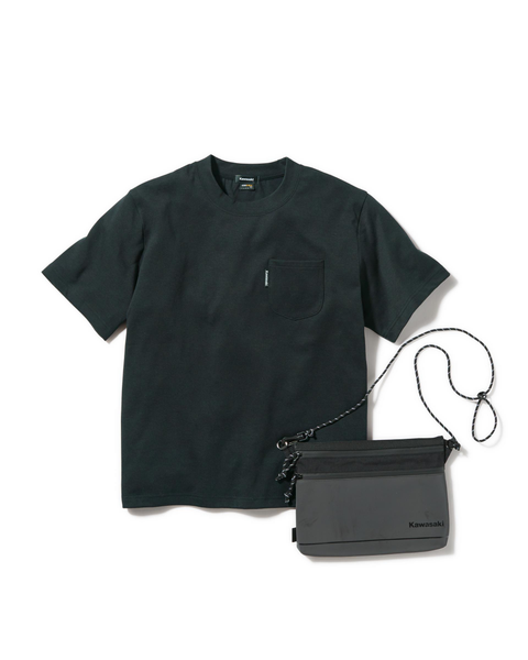 Kawasaki Smart Sacoche Bag [with T-Shirt]
