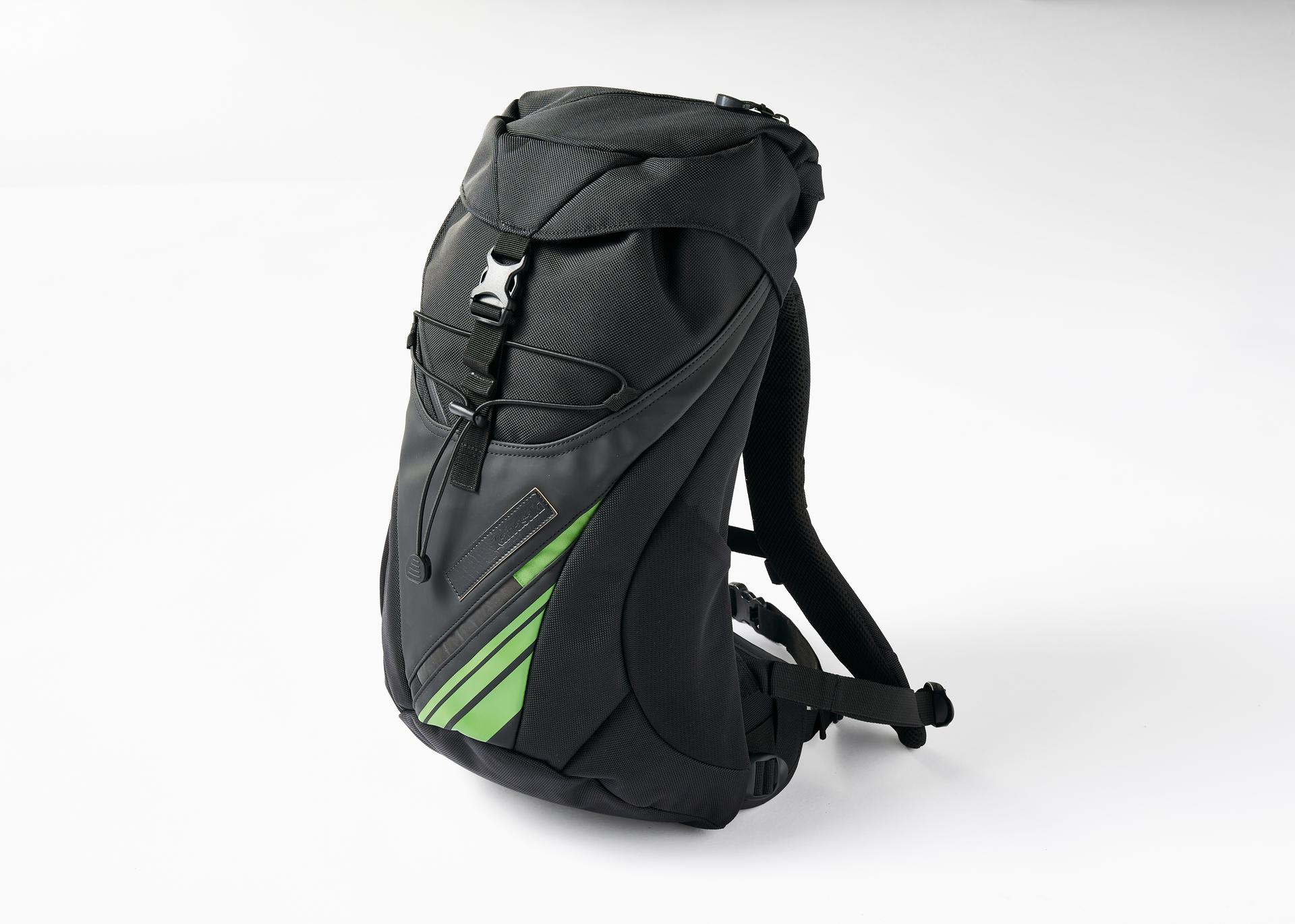 Kawasaki Black Backpack