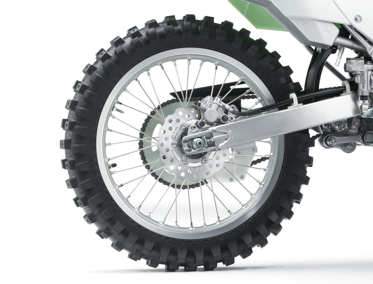 Large-diameter spoke wheels