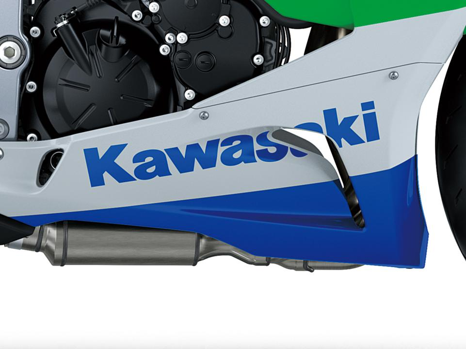 Kawasaki Side Fairing Logo